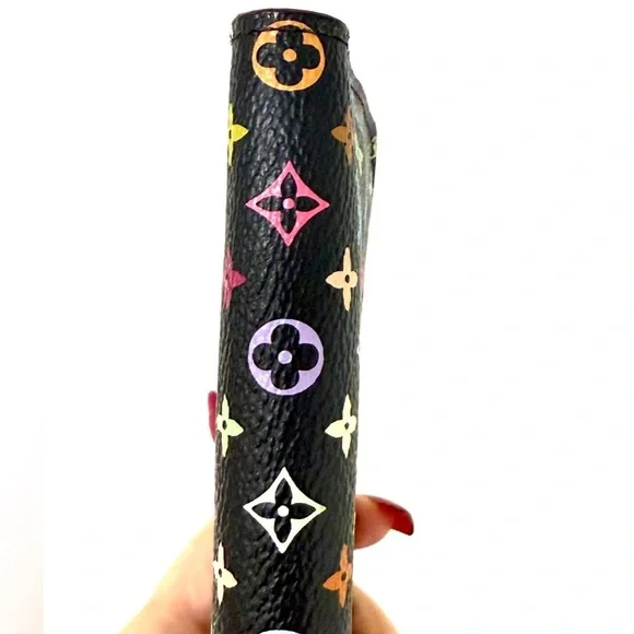 Louis Vuitton Takashi Murakami Noir Insolite Wallet - Picture 9 of 16